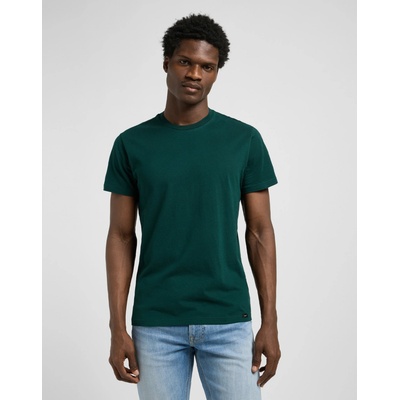 Pánská trička dvoubalení LEE 112372361 TWIN PACK CREW Jade Forest Mood Indigo