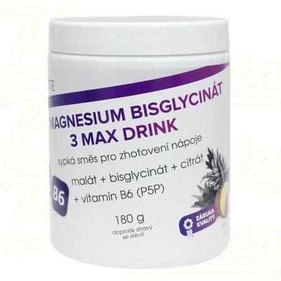 Vieste Magnesium bisglycinát 3 Max drink ananas 180 g