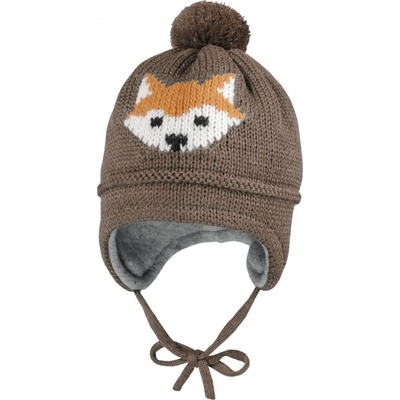 maximo Зимна шапка (beanie) maximo Mini Boy-Mütze Ausgenäht Beanie - Aztecmeliert - размер 49-51 cm (204-9219-0114)