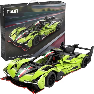 CaDA Pretekárske auto Phantom Wing 1:10 1817 dielikov