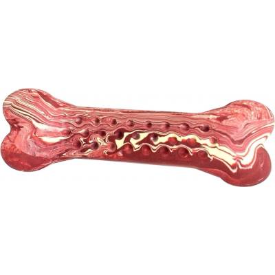 Hip Hop Antibakteriální dentální kost s vůní slaniny přírodní guma 11 cm