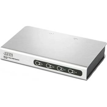 ATEN KVM превключвател ATEN CS74E, Slim, 4-портов, PS/2, VGA (ATEN-CS74ECZ-AT)