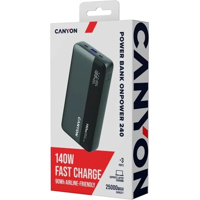 CANYON Външна батерия Canyon CNS-CPB240 25000 mAh 140W (CNS-CPB240 25000 mAh 140W)