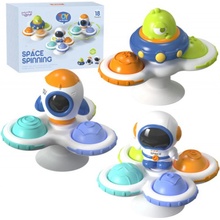 Woopie BABY Space Spinner Pop-it Sensory Toy Vyměnitelné 3 ks.