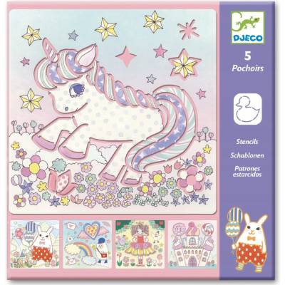 Djeco Šablóny Kawaii Land
