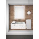 Dubiel Vitrum Town правоъгълно LED огледало 60x80 см (5905241010281)