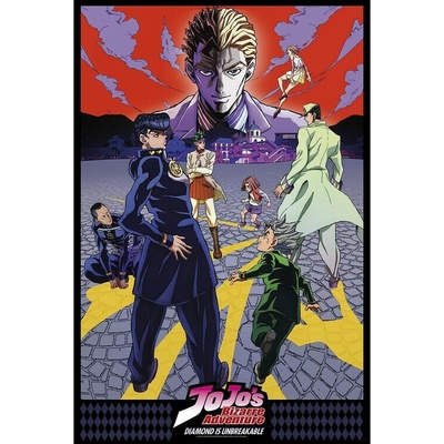Plagát, Obraz - Jojo's Bizzare Adventure - Diamond, 61 × 91.5 cm
