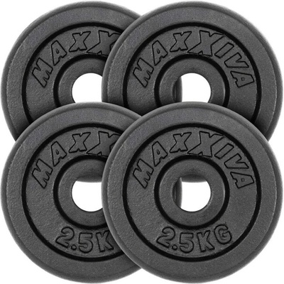 MAXXIVA sada liatinových kotúčov 10 kg 31 mm