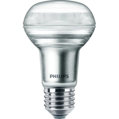 Philips LED žárovka E27 R63 3W 40W teplá bílá 2700K , reflektor 36°