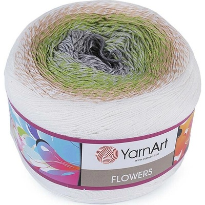 Pletací příze Flowers 250 g Varianta: 7 (274) šedá holubí, Balení: 1 ks 46062/97526/215385