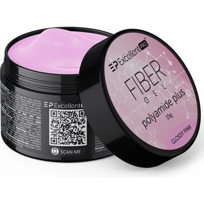 Excellent Pro Fiber gel Polyamide Plus glossy pink 50g