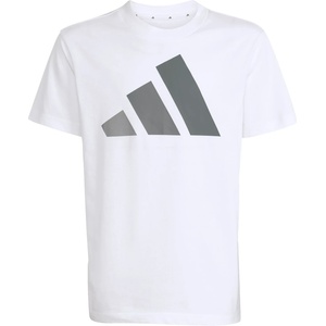 Adidas Детска тениска adidas Kid's Bold Tee 160 T-shirt - White / Grey Three / Grey Four / Grey Five - размер 176 (EU) (704-4531-1715)
