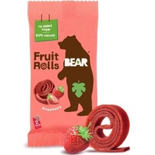 BEAR Fruit Rolls Strawberry sušené ovocie 20 g