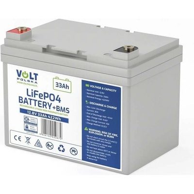 VOLT POLSKA LiFePO4 12V 33Ah 30A