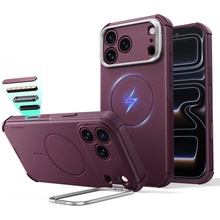 ESR Cyber Tough Kickstand MagSafe iPhone 17 Pro Max / 18 Pro Max tmavě vínový