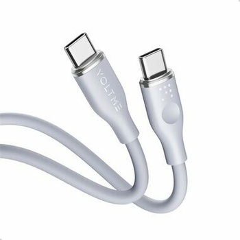 Voltme C2025 Powerlink Moss USB-C/ USB-C, 1m, sivý