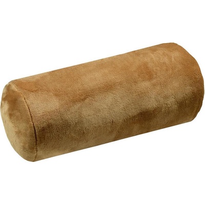 DOUDOU Relaxačný vankúš z mikroplyšu karamelový 20x45