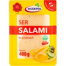 Mlekpol Syr Salami v plátkoch 400 g