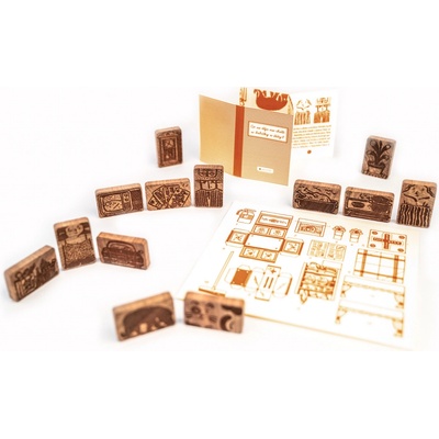 DWOOD Chata pro babičku a dědu 13 ks