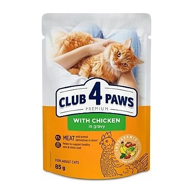 Club4Paws CAT with Chicken in gravy 85 g
