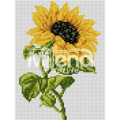 Milena Style Гоблен с щампа Слънчоглед с конци Ariadna