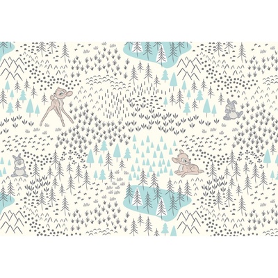 Komar Vliesová fototapeta Bambi Woodland rozměry 400 x 280 cm