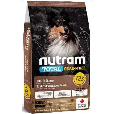 T23 Nutram Total Grain Free Turkey Chicken Duck Dog 3 x 11,4 kg