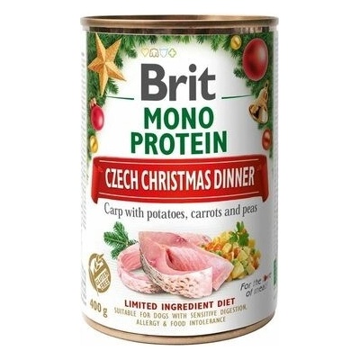 Brit Mono Protein Czech Christmas Dinner 400 g
