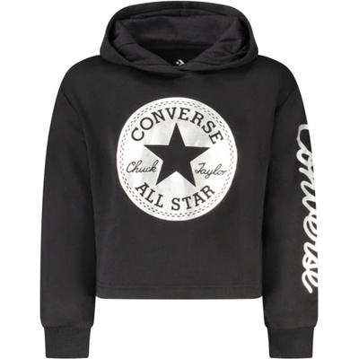 Converse Детско яке с цип Converse, Размер 6X, Цвят Черен (369692_NE023)