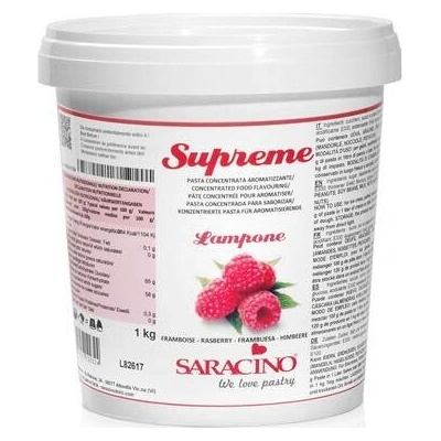 Saracino Aromatická pasta malina, 1 kg