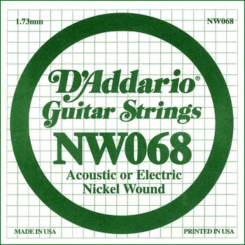 D'Addario NW 068 Единична струна за китара (NW068)