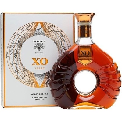 Godet Terre XO 40% 0,7 l (holá láhev)