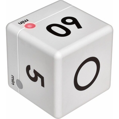 TFA 38.2032.02 - Digitálny časovač CUBE - biely