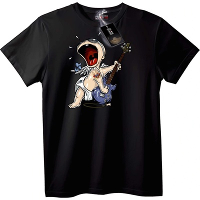 NOONEBRAND Тениска рок бебе - 2XL, White