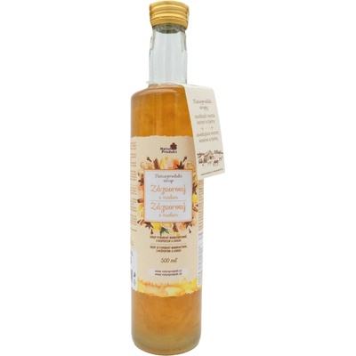 Naturprodukt sirup Zázvorový s medem 0,5 l