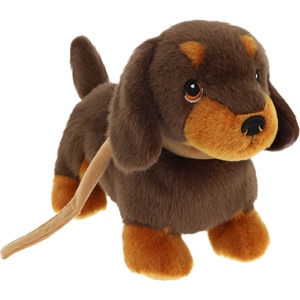 Keel Toys Плюшена играчка Keel Toys Keeleco - Куче дакел, 23 cm (SE3808) - ozone