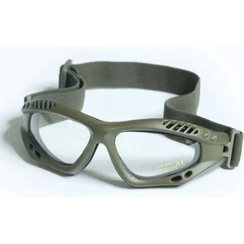 Brýle Mil-Tec Commando Air olivové čiré