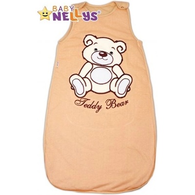 Baby Nellys Spací vak Medvedík TEDDY hnedý