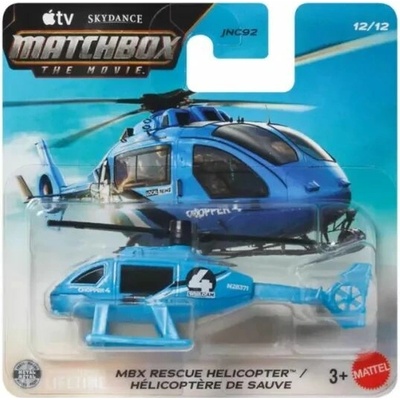 Matchbox Hasičský vrtuľník MBX Rescue