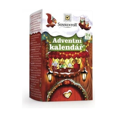 SONNENTOR BIO čaj Adventný kalendár 24 druhov 38,9g