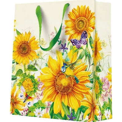 Paw Papírová taška PAW střední Wild Sunflowers 617201