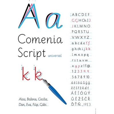 Comenia Script 1. ročník - plakát - Radana Lencová