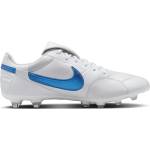 Nike Футболни бутонки Nike Premier 3 Adults Firm Ground Football Boots - White/Blue