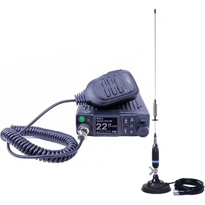 PNI PNI-PACK112 CB Radio HP 8900 12-24V Antenna S75 4W 10km Color LCD (PNI-PACK112)