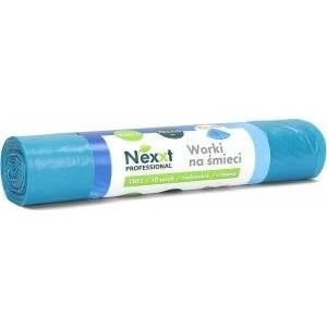 NEXXT 120L LDPE Garbage Bags with Tape Blue (10)
