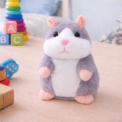 Interaktívny hovoriaci škrečok Talking hamster hnedý