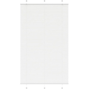 vidaXL Плисирана щора Бяла 115x200 cm Ширина на плата 114, 4 cm (4015520)