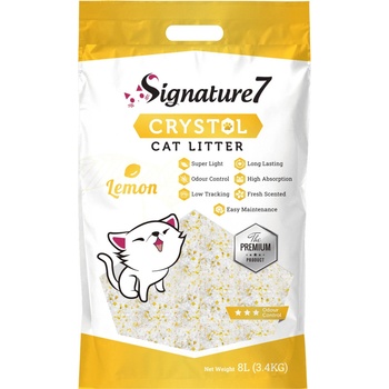 Signature7 podstielka pre mačky Lemon 8 l
