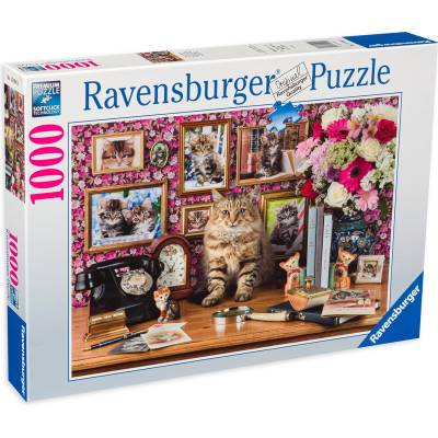 Ravensburger Пъзел Ravensburger от 1000 части - Моето сладко коте (15994)