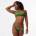 Jack Wills Scoop Bikini Top - Green Swirl